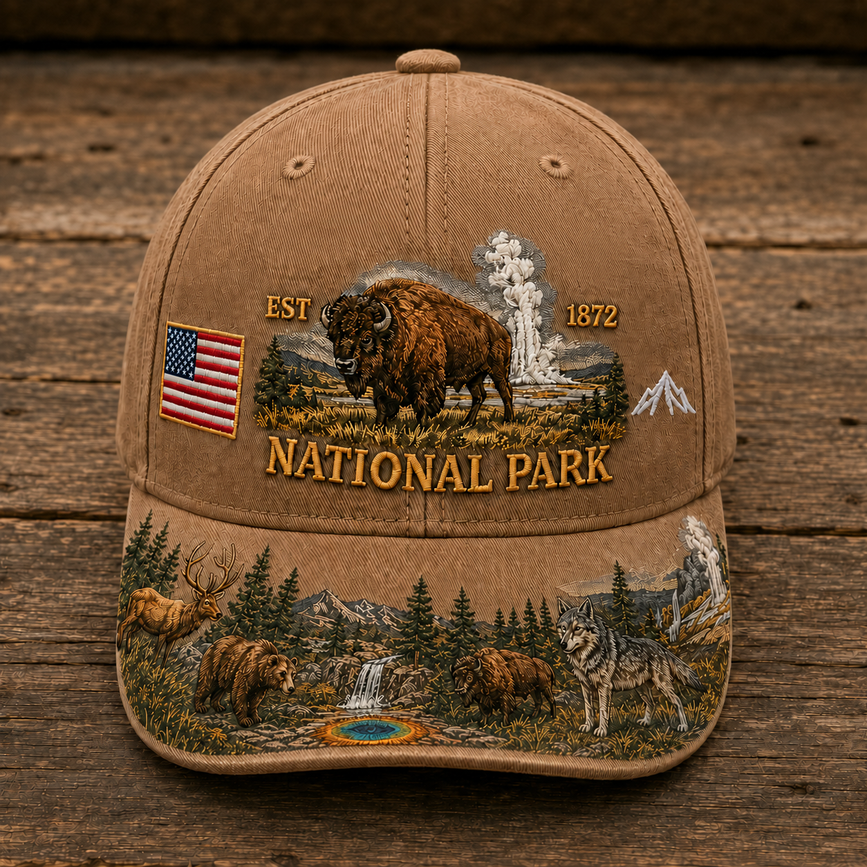 🇺🇸 Last Day Promo: 49% OFF 🏞️ - National Parks  Adventure  Cap