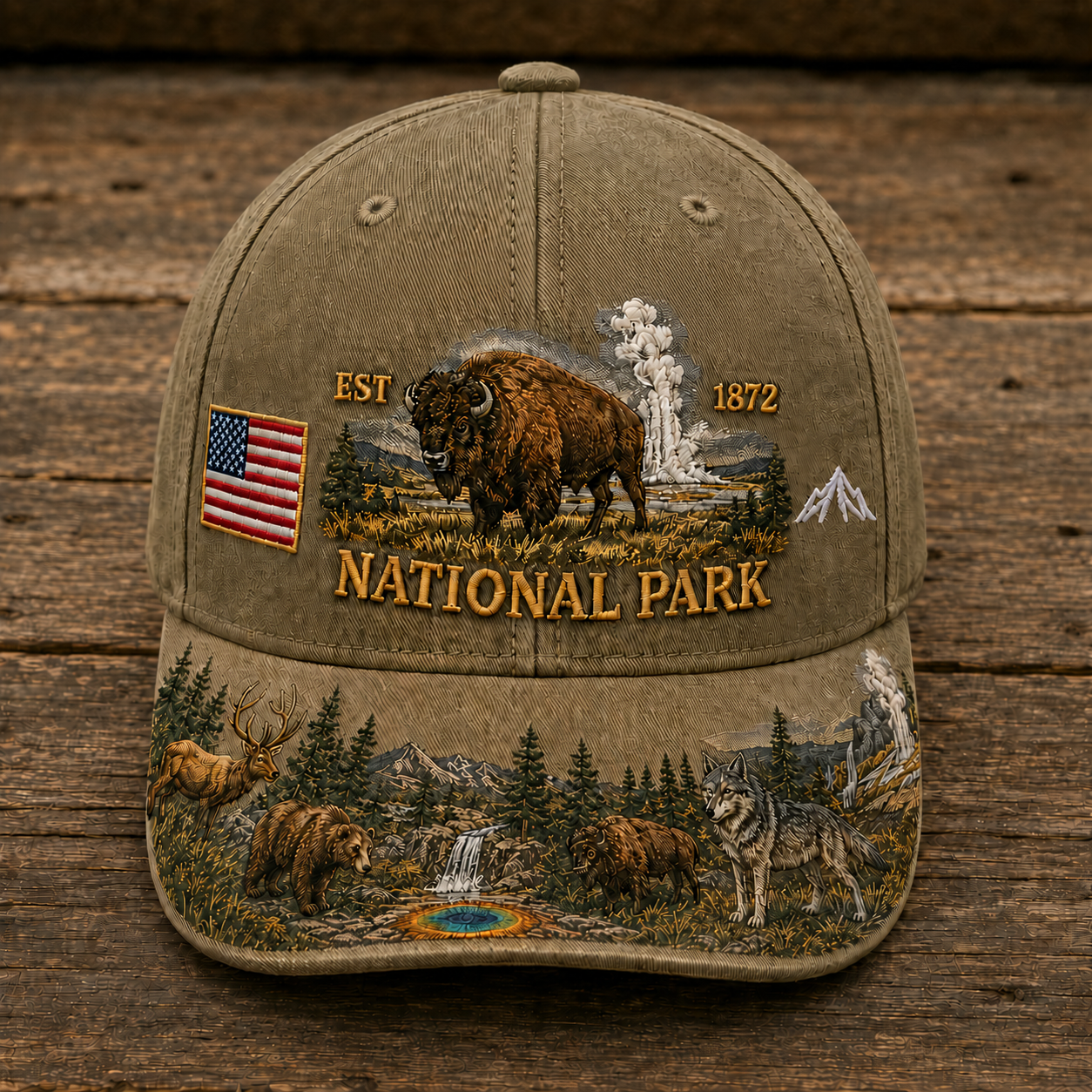 🇺🇸 Last Day Promo: 49% OFF 🏞️ - National Parks  Adventure  Cap
