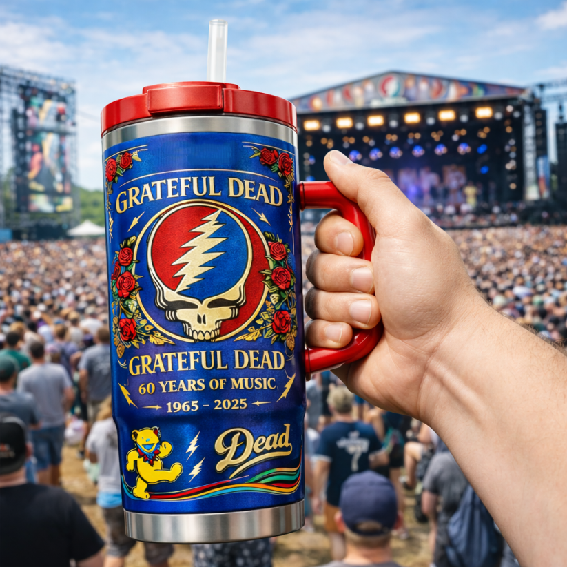 Grateful Dead 60 Anniversary Limited Edition Tumbler
