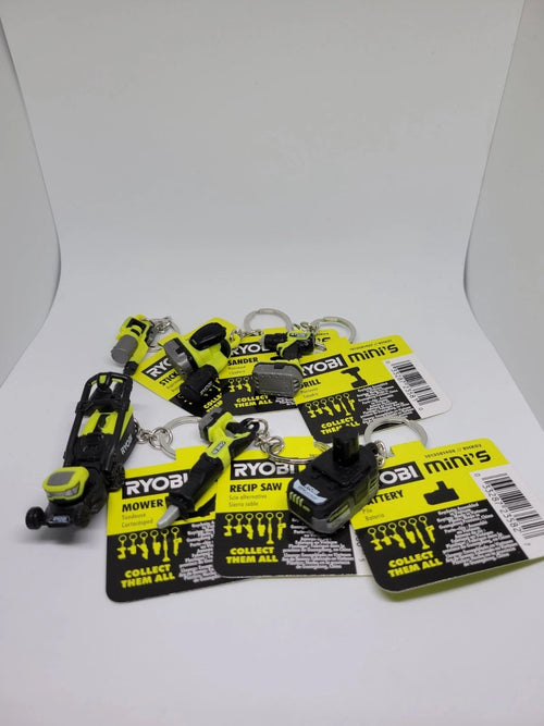 Mini's Keyring Keychain One+ Power Tools Handyman Gift