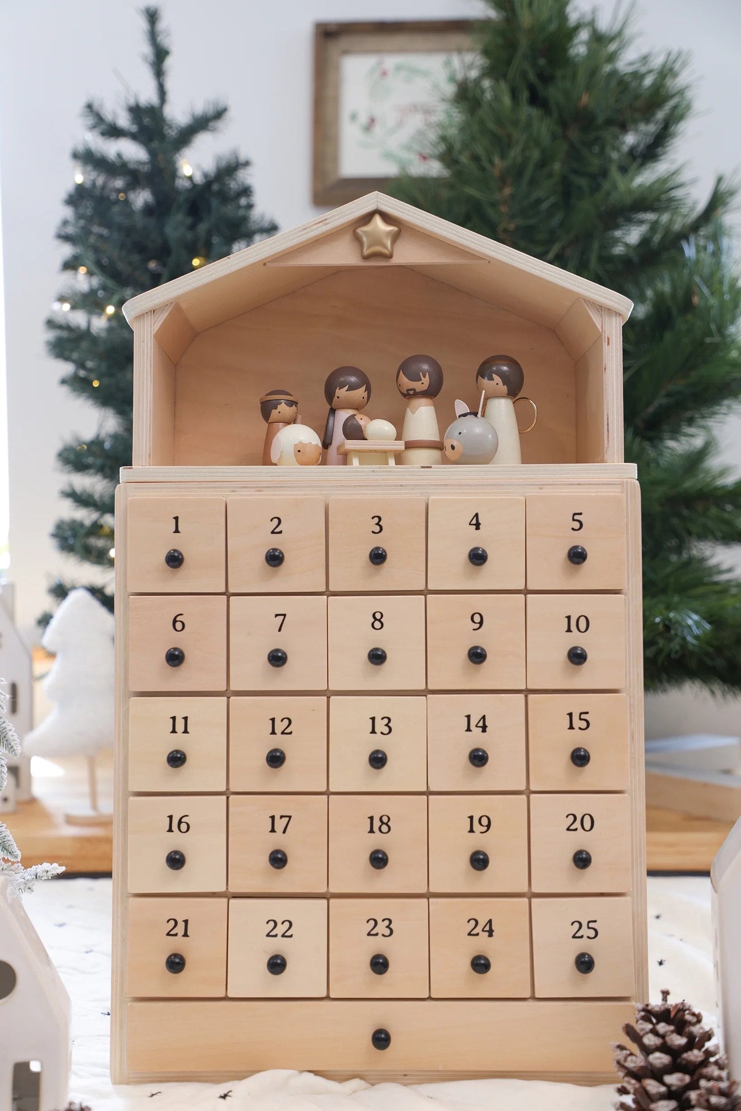 🙏Jesus's Fans Get 50% OFF- ✝️ The Rescuer – Nativity Advent Set（Free Shipping）