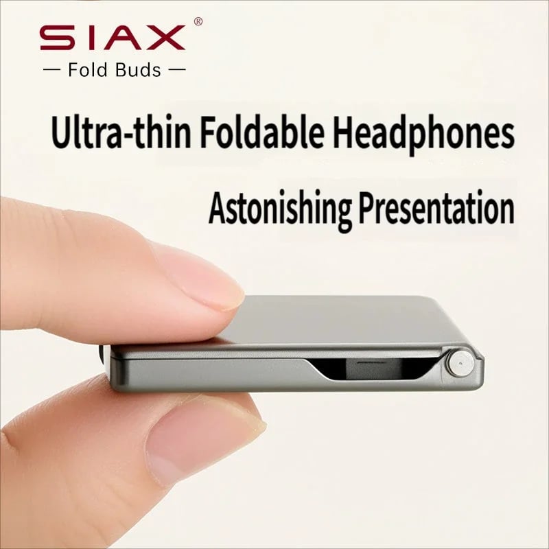 🔥Last Day 49% OFF -🎧Wireless Bluetooth Ultra-thin Foldable Earphones