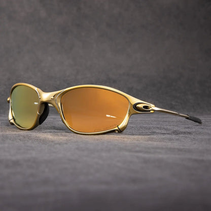 Liquid Metal Y2K Polarized Sunglasses