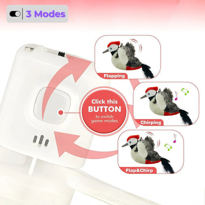 🎅Christmas Hot Sale 49% OFF - Interactive Flying Bird Cat Toy