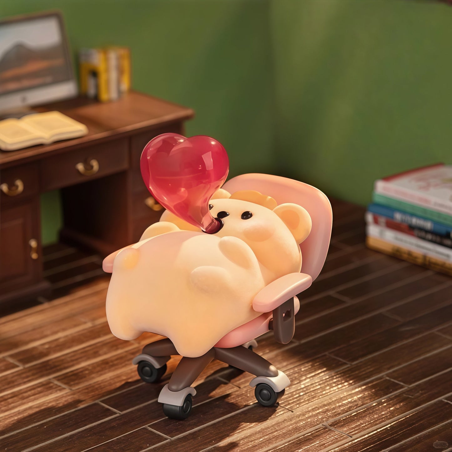 Lazy Bubblegum Bear