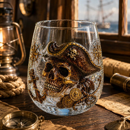 Release The Kraken Pirate Glass Collection — 3-Piece Legendary Ocean Treasure Set