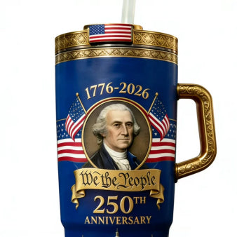 U.S. 250th Anniversary Commemorative Steel Tumbler（1776-2026）
