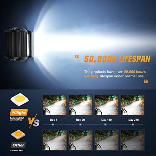 4 Inch 60W LED Pods with Tow Hitch Mounting Bracket