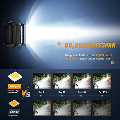 4 Inch 60W LED Pods with Tow Hitch Mounting Bracket