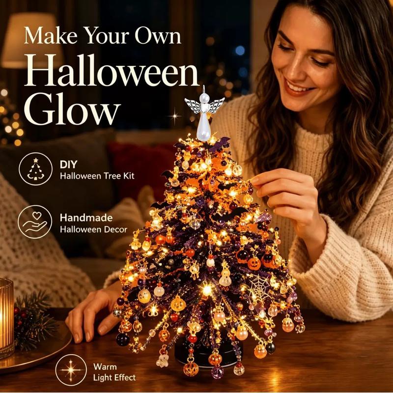 🎄✨ DIY Beaded Christmas Tree Kit – 🎅Create Your Own Sparkling Holiday Decoration