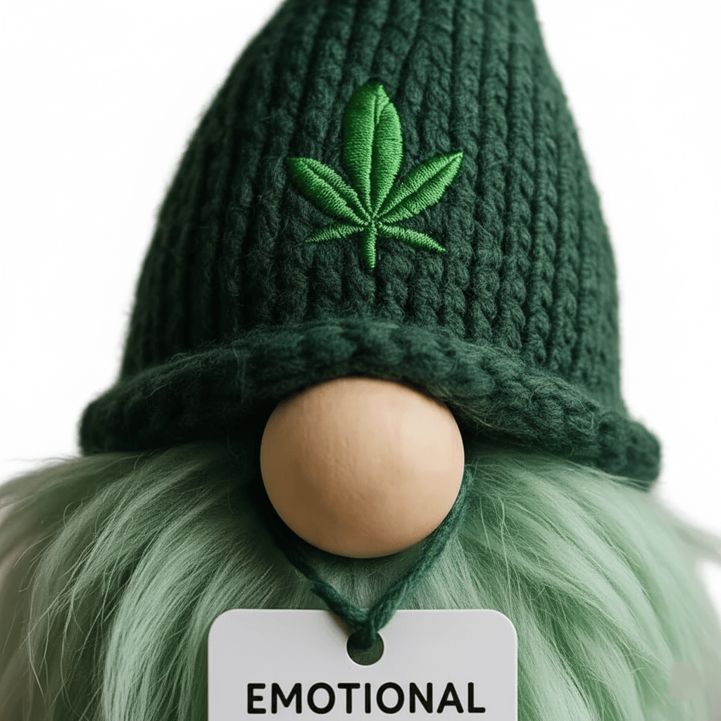 🔥Last Day 49% OFF - 🌿💚 Emotional Support Weed Gnome – Your Little Cannabis Companion