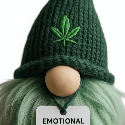 🔥Last Day 49% OFF - 🌿💚 Emotional Support Weed Gnome – Your Little Cannabis Companion