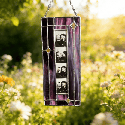 ✨Handmade Stained Glass Photobooth Frame