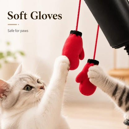 😹Last Day Promo: 49% OFF🥊Cats Punching Glove Toy - Make your little cat no longer bored