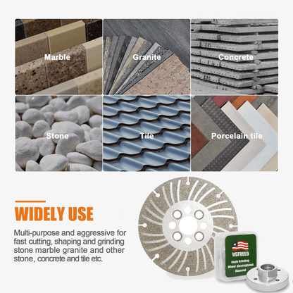 🔥Last Day 50% OFF-Angle Grinding Wheel - Electroplated Diamond - 4 1/2" /5"/6" PLUS+