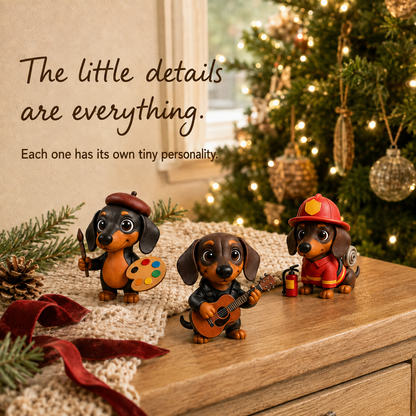🎁Limited Time Sale 50% OFF🎄🐾 Dachshund Advent Calendar – A Festive Blind Box Surprise