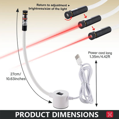 Magnetic Positioning Quilting Light for Sewing Machine