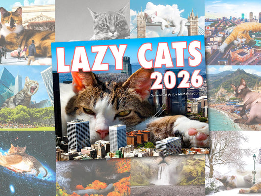 LAZY CATS 2026 CALENDAR