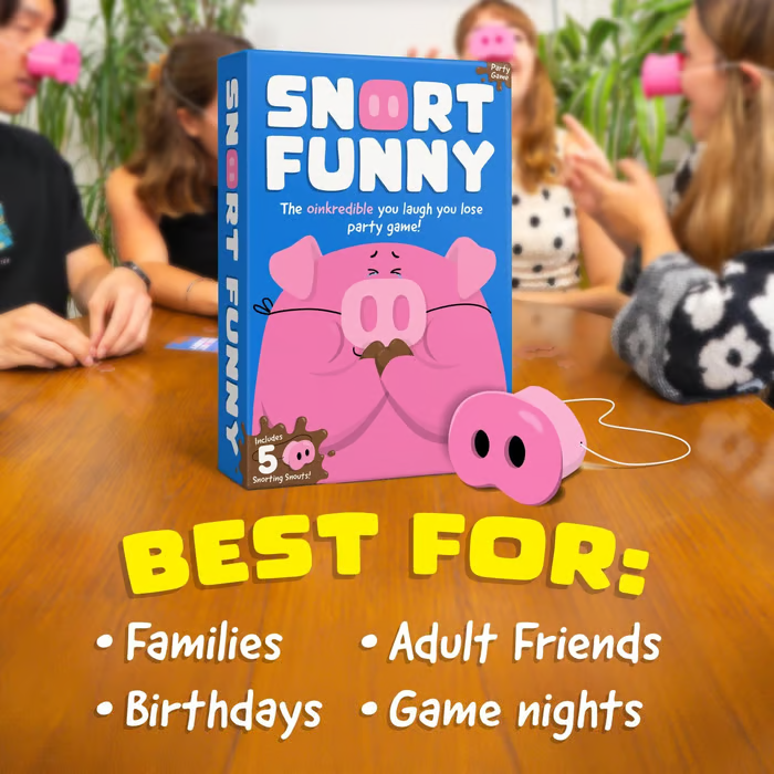 🐷 Snort Funny – The Oinkcredible You Laugh You Lose Party Game! 🎉
