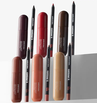Amp (K)its: Color-rich lipampoules with matching lip liner