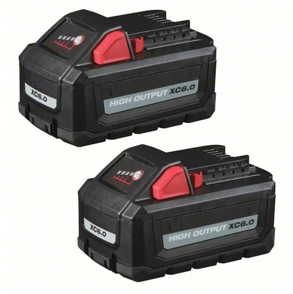 6.0Ah High-Output 18V Lithium Battery — Compatible with Popular 18V Professional Tool Systems