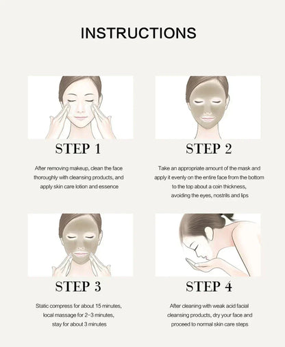 🔥Up to 80% discount🔥"Unlock Clear, Smooth Skin with  Recovery Mud Mask – Nature’s Healing Power"